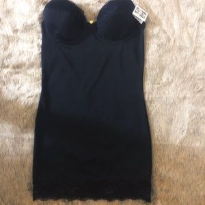 Black Jessica Simpson Lace Slip